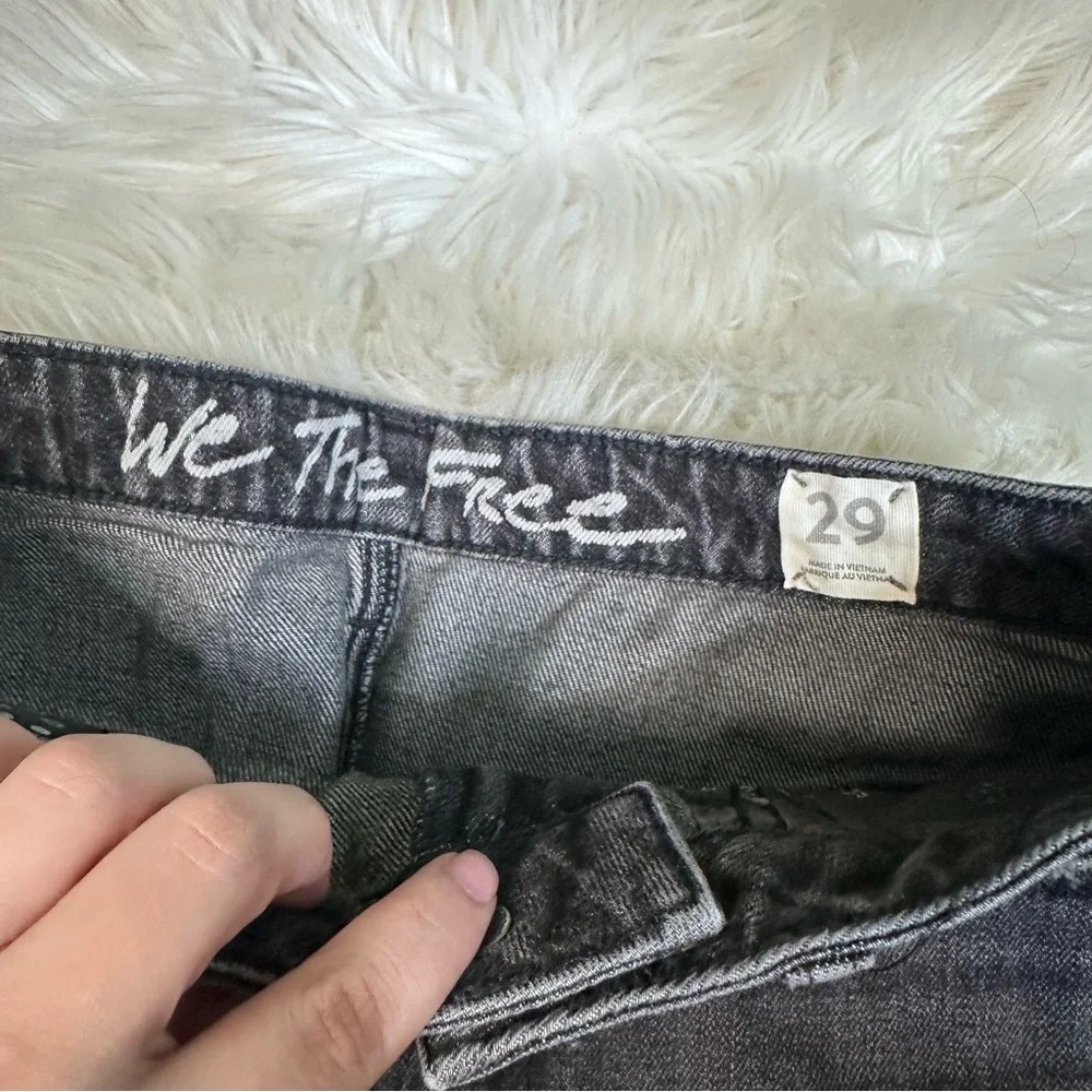 Free People chic charcoal
